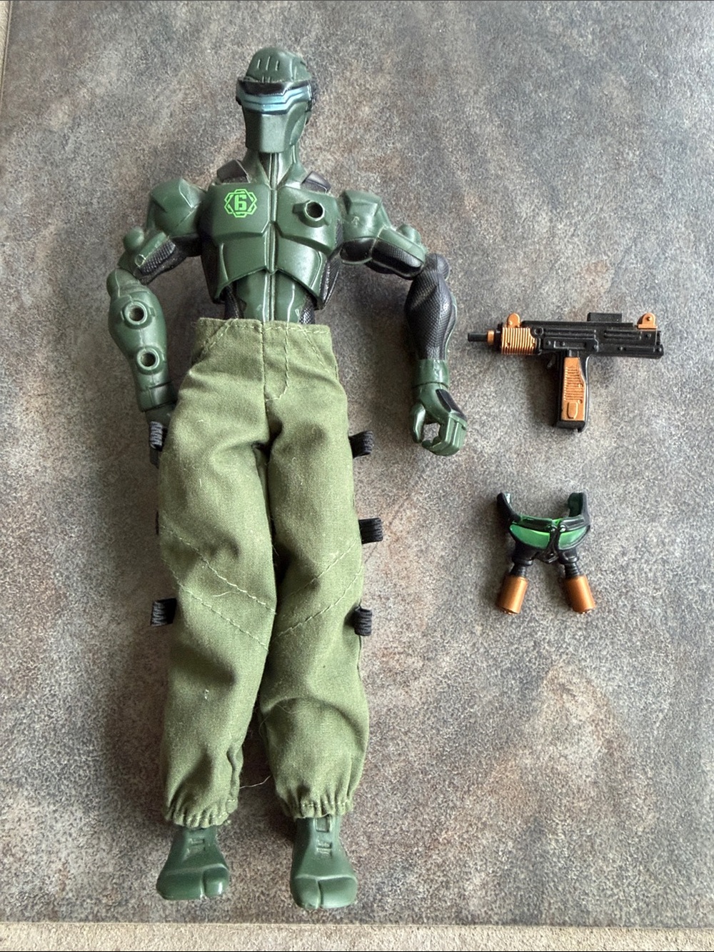 G.I. Joe Sigma 6 Snake Eyes Action Figurine with Accessories Toy